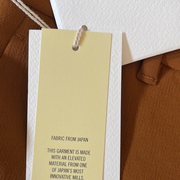 NWT-Aritzia Wilfred Bridger pant in rich chestnut. Size 8 - Picture 7 of 8